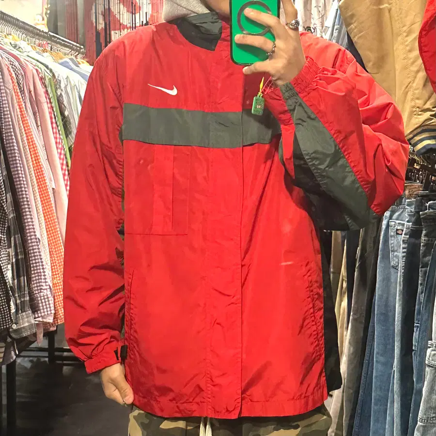 [IM] 나이키 바람막이 레드