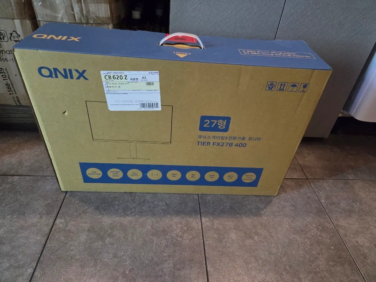 큐닉스 TIER FX27B 400 27인치 400Hz 게이밍모니터