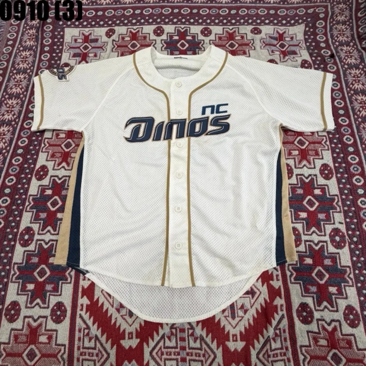윌슨 NC 다이노스 야구 유니폼 져지 S 90 9/10
