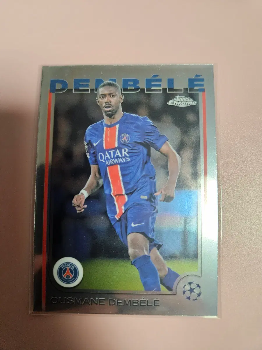 축구)우스만 덤벨레 2025 Topps Chrome