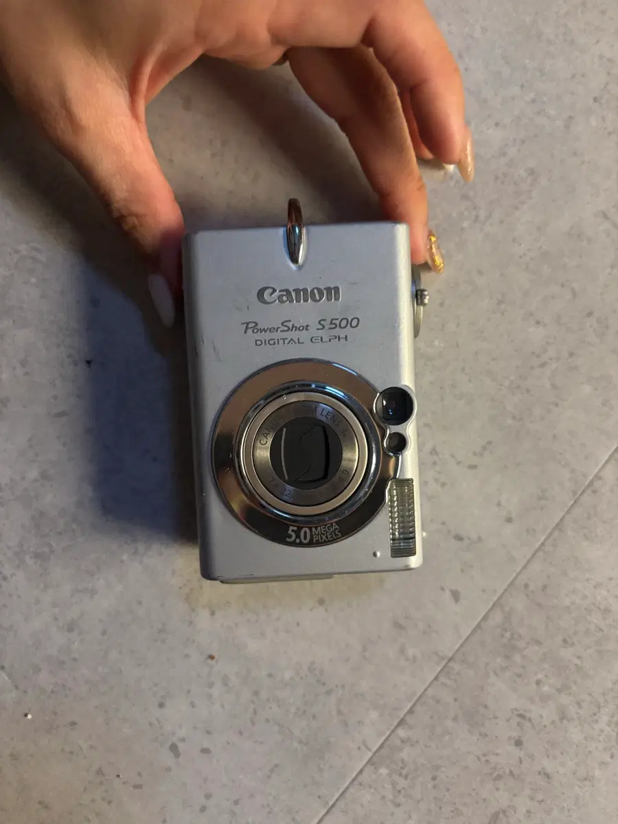 캐논 파워샷 PowerShot S500 디지털 카메라 (작동여부모름)