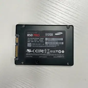 삼성전자 850 PRO 512GB SSD | HDD/ODD/SSD | 번개장터 중고거래