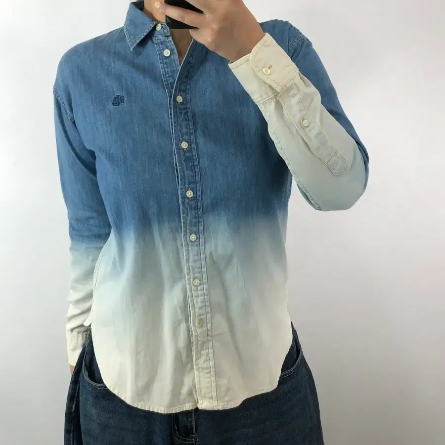 로렌 랄프로렌 데님 셔츠 XS