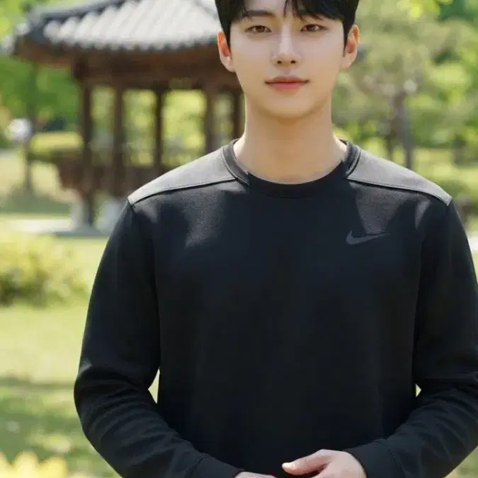 나이키 골프 기모 크루넥 맨투맨