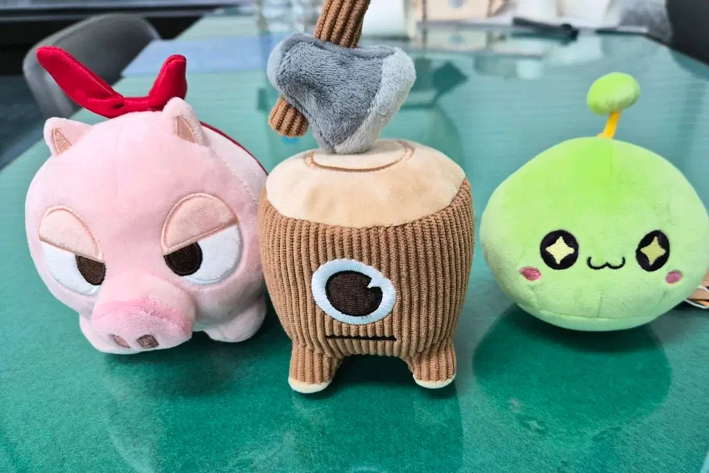 메이플스토리 롯데월드 인형 3종
