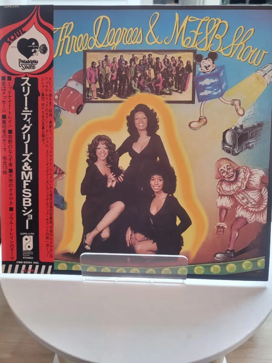 (소울,R&B)The Three Degrees - MFSB Show(일본판.띠지 있음)
