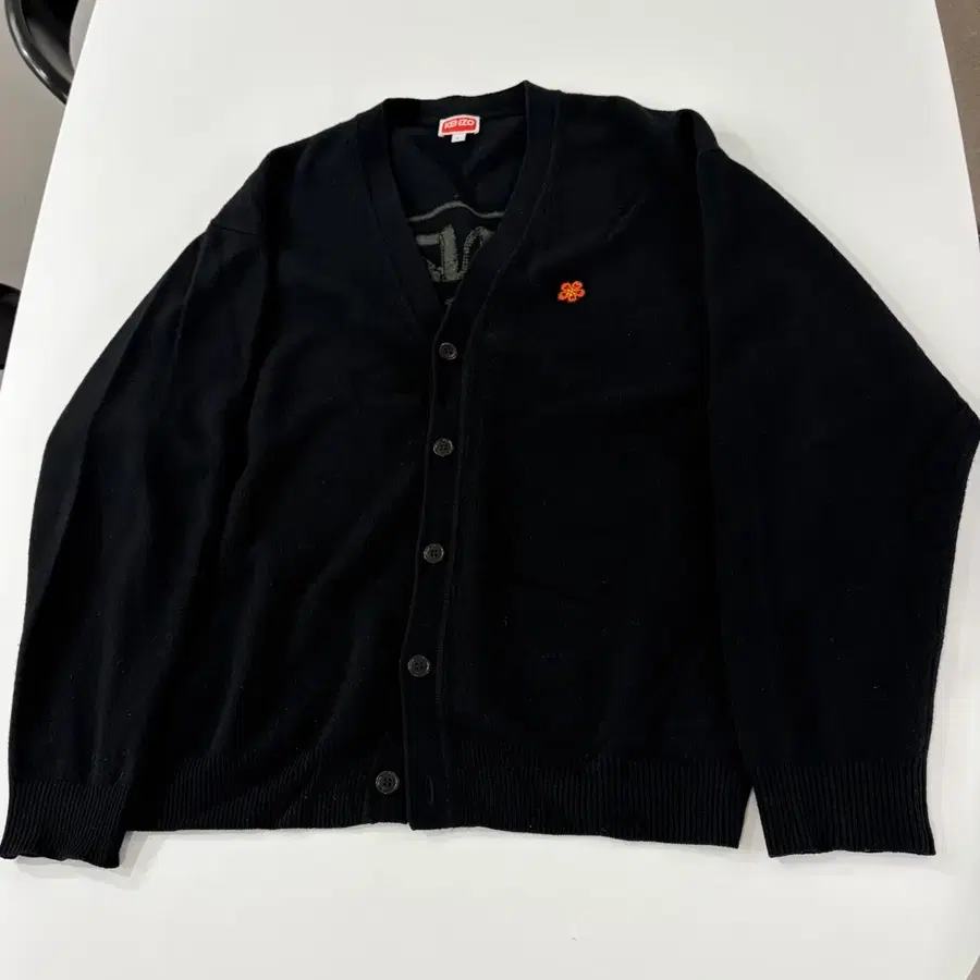 KENZO 겐조 울가디건 블랙 - L