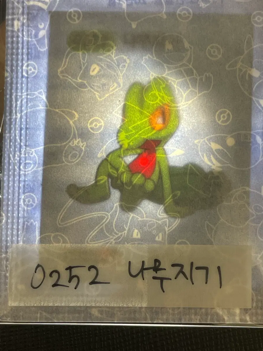 포켓몬 미개봉 띠부씰 나무지기