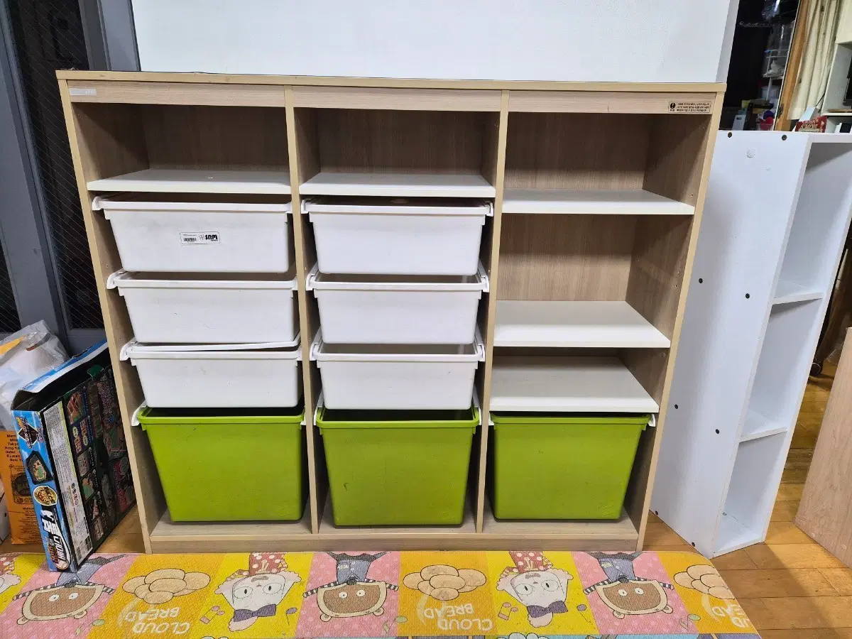 한샘 키즈장 수납장