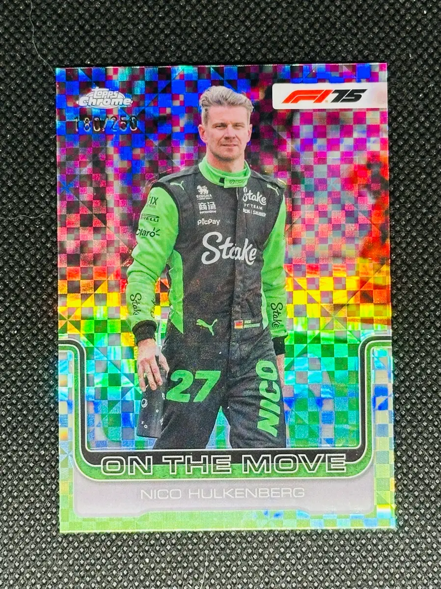 2025 F1 탑스 크롬 니코 훌켄버그 250한정 카드