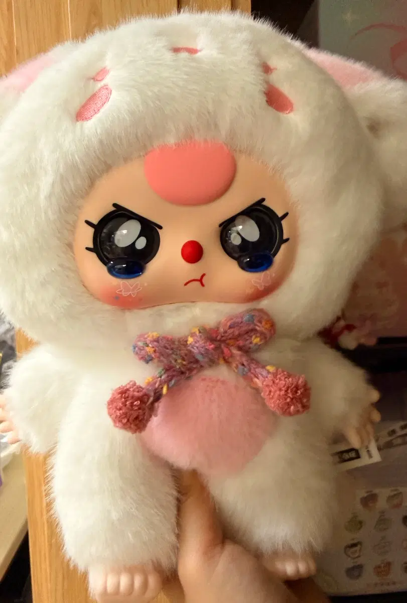 베이비쓰리 400% 흰색토끼