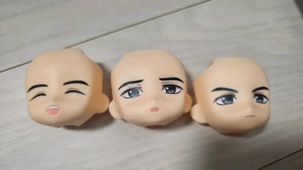 넨도로이드 얼굴파츠 3개 일괄