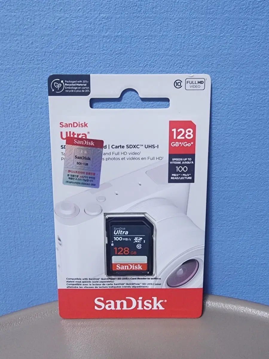 샌디스크 울트라 SDXC UHS-I 128GB 메모리카드