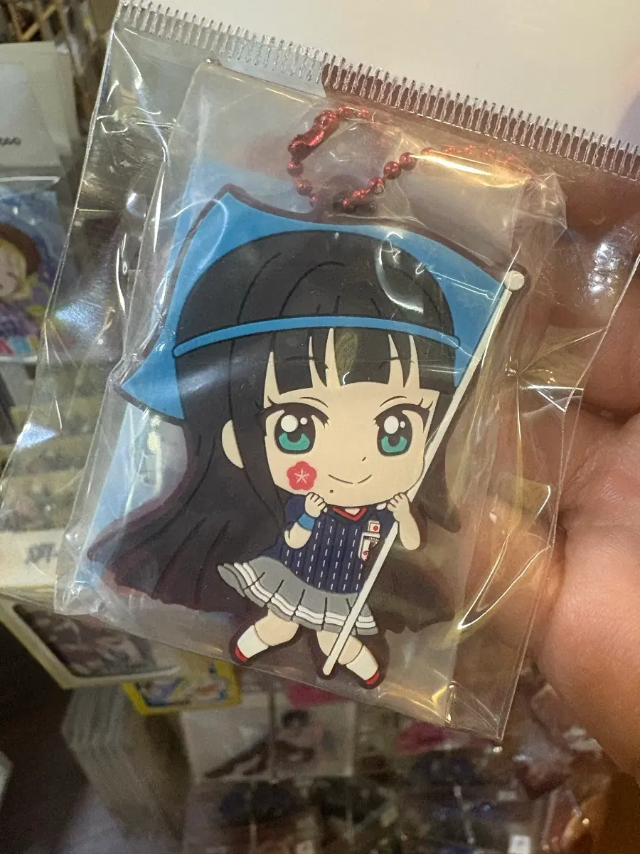 러브라이브 쿠로사와 다이아 러버스트랩 일본유니폼 응원 버전