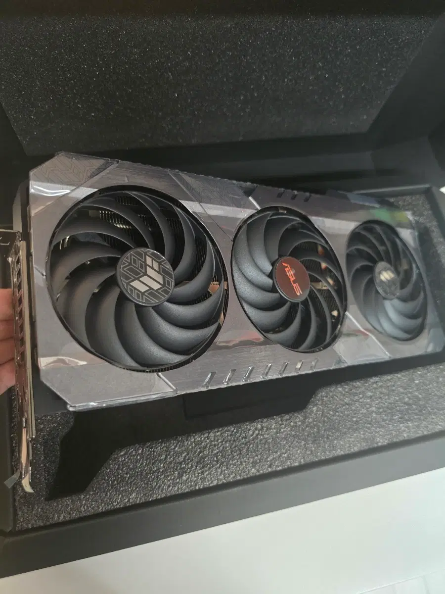 (부품) ASUS RTX 3090 Ti 그래픽카드 방열판 및 팬 모듈
