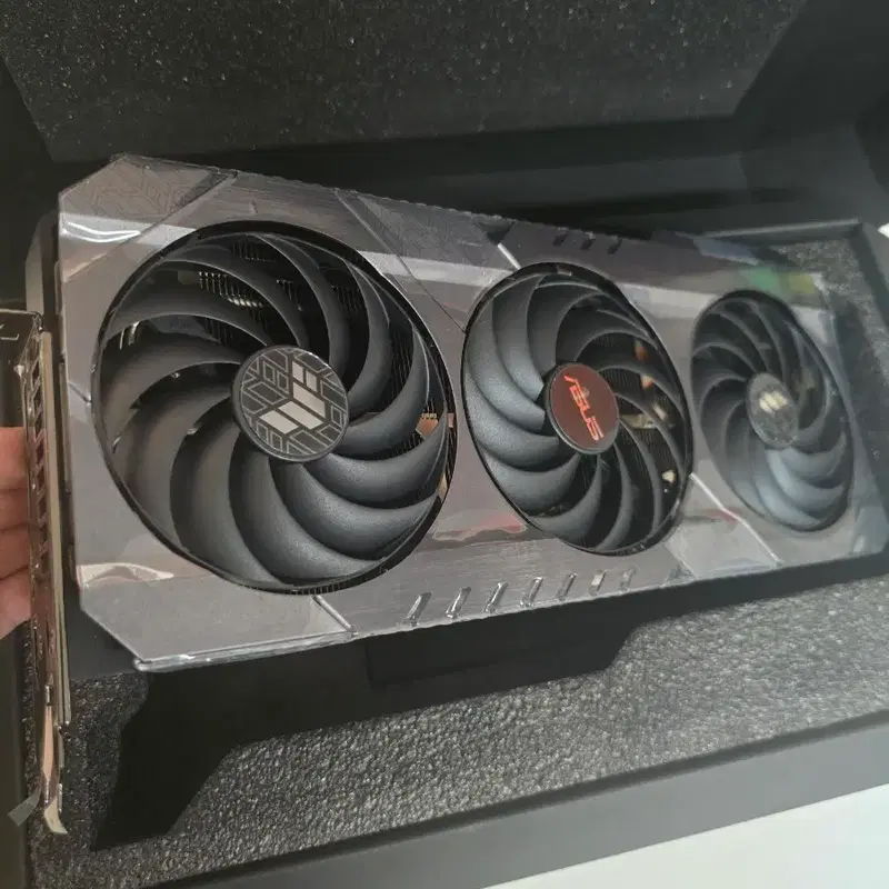 (부품) ASUS RTX 3090 Ti 그래픽카드 방열판 및 팬 모듈