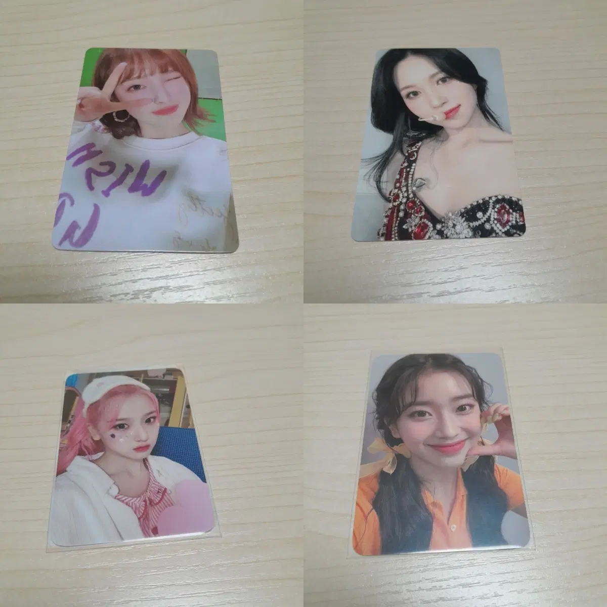 여자아이돌 포카 미공포 양도 판매