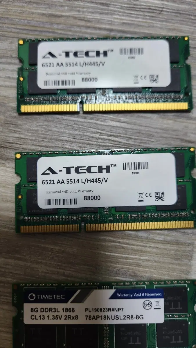 A-TECH DDR3L 8GB 1866MHz / TIMETEC DDR3L 8GB 1866MHz