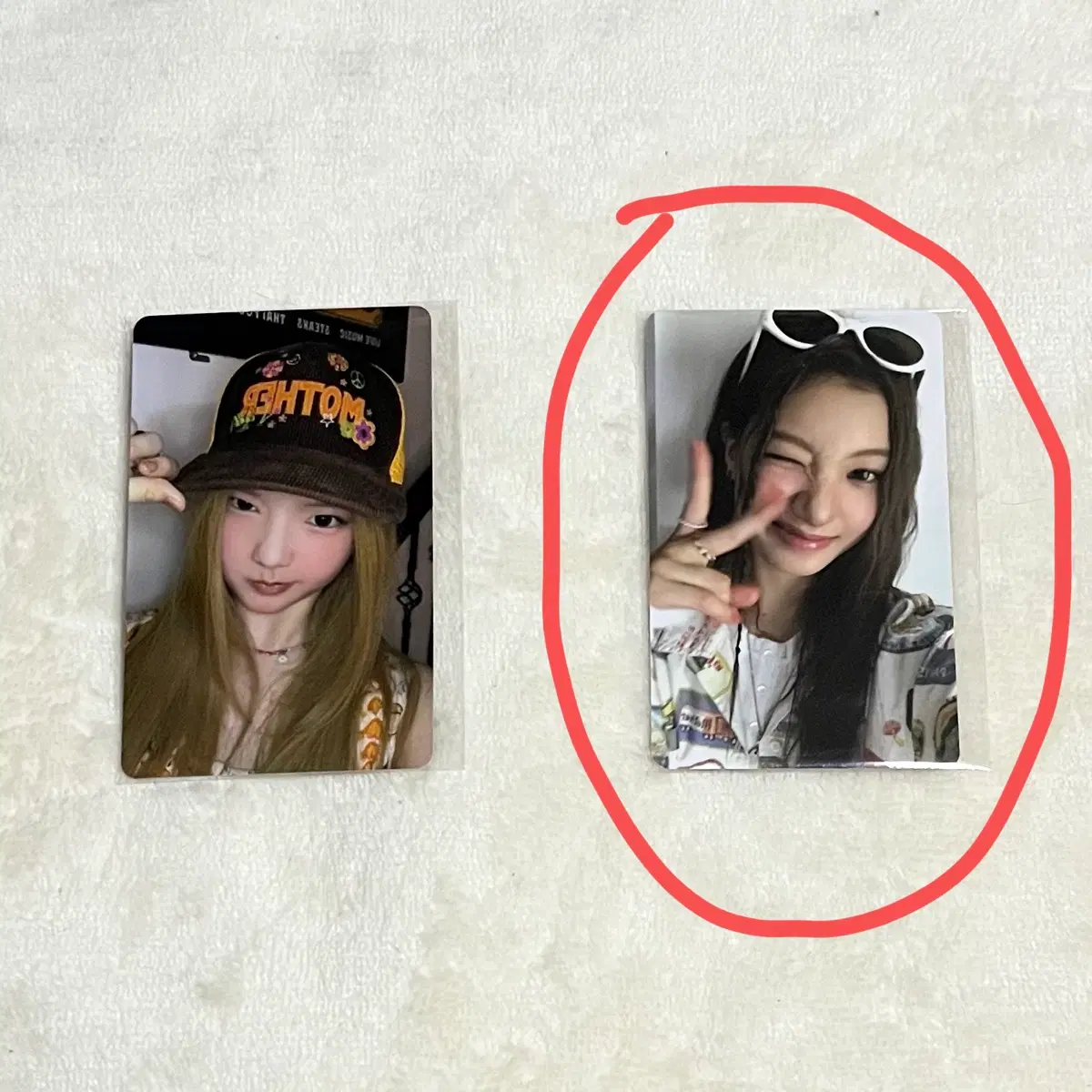튜이드 서연 위버스 럭드 포카