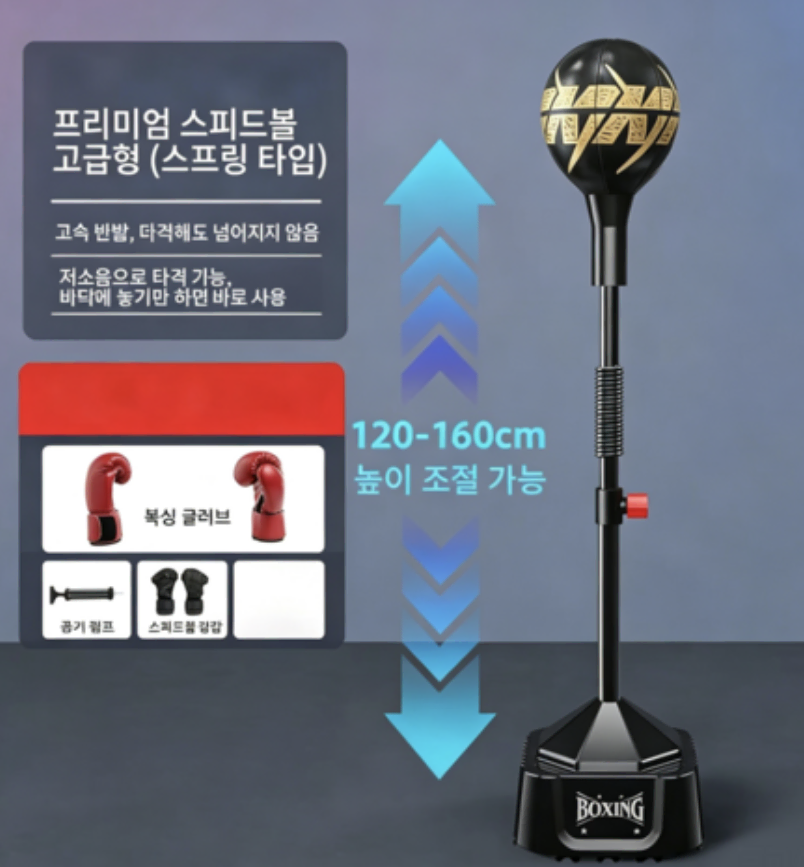 가정용 복싱 반응볼 스트레스 해소 홈트레이닝 용품