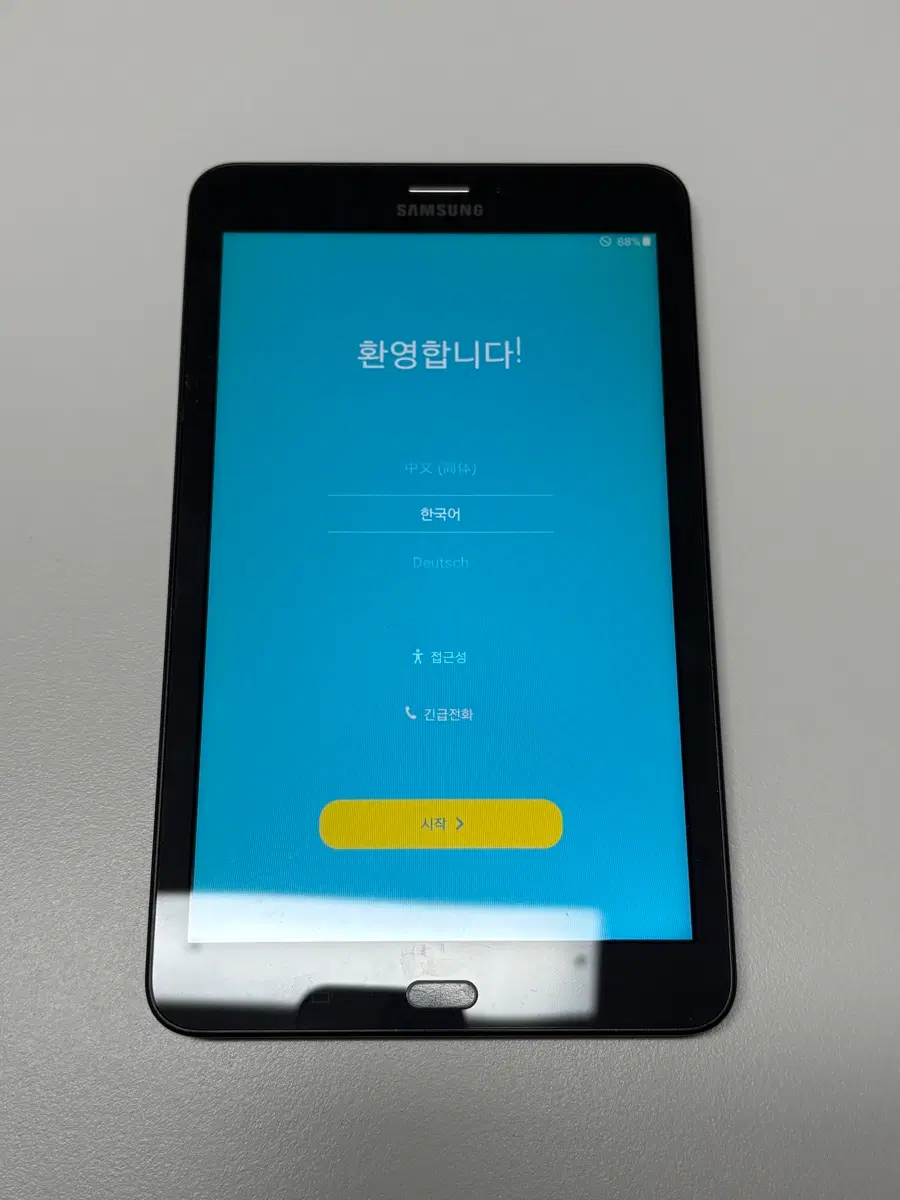 삼성 갤럭시 탭 E black 25GB