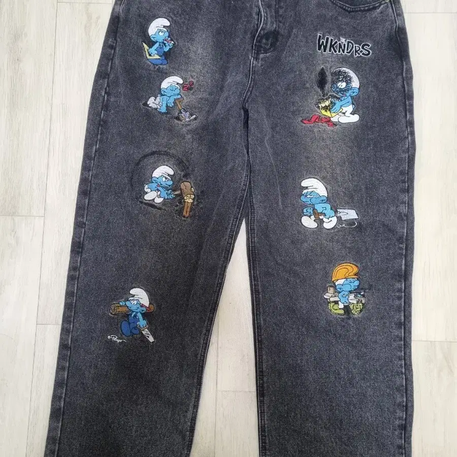 위캔더스 스머프 팬츠 xl