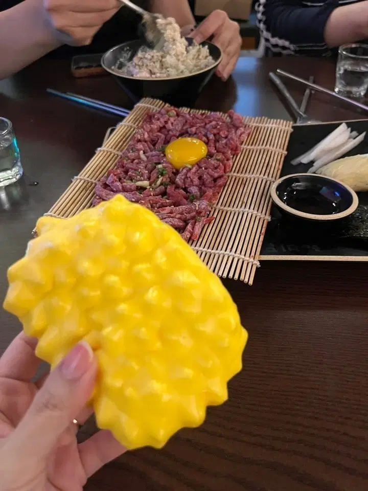 노란색 빵 말랑이