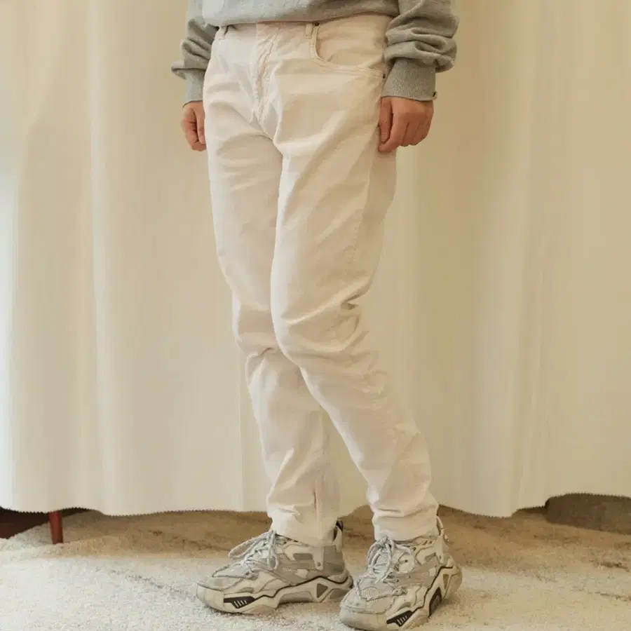 이자벨마랑 코듀로이 팬츠 아이보리