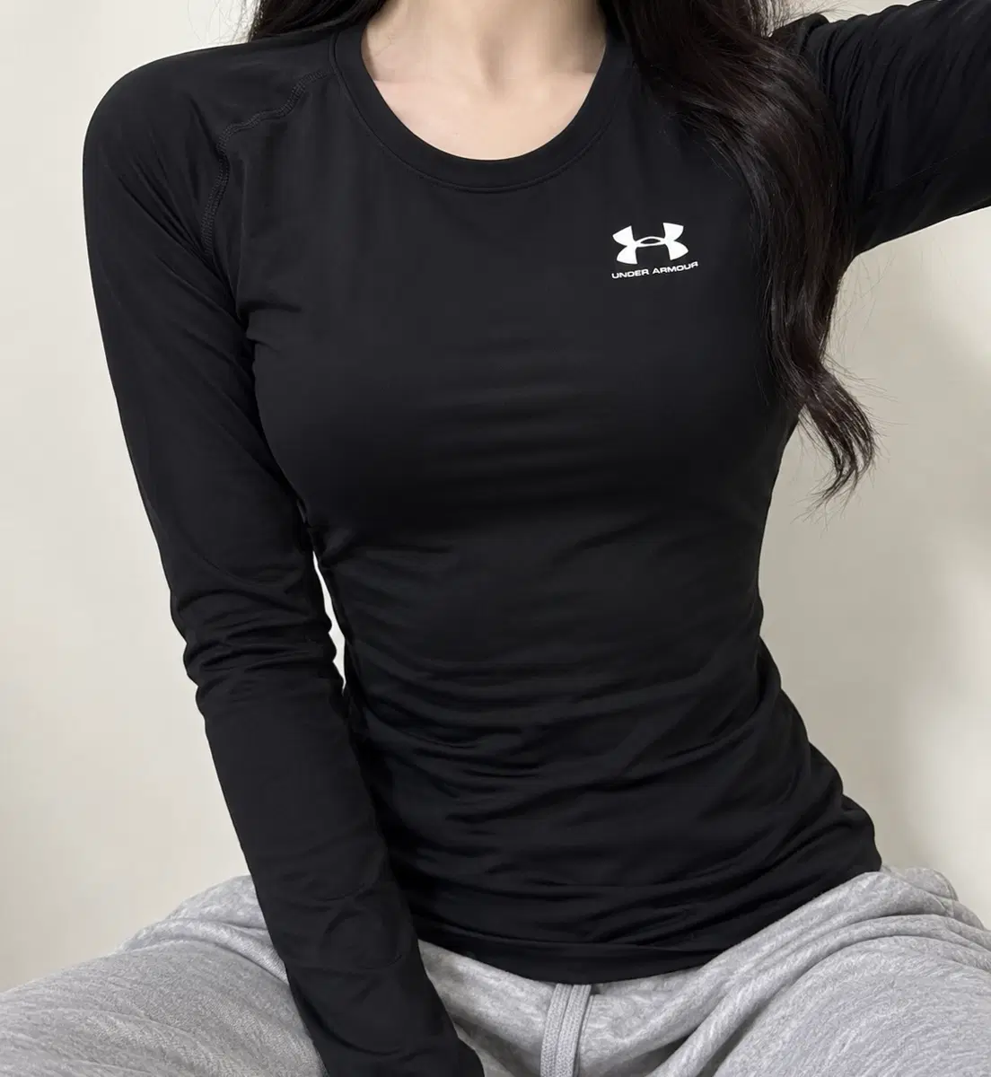 언더아머 콜드기어 기능성 롱승리브 [M]