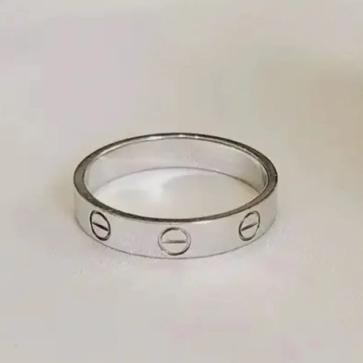 Cartier(까르띠에) 18K 화이트 골드 54호