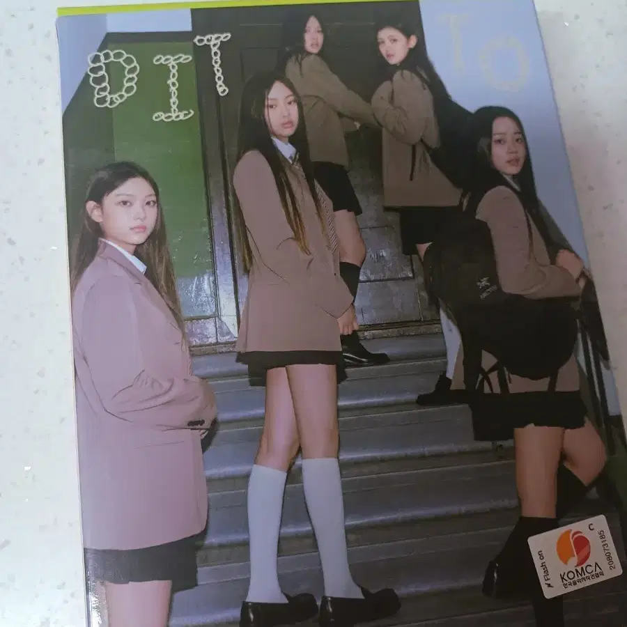 뉴진스 엔제이지 OMG Ditto 오엠지 디토 단체버전 메시지카드 massage and ver 풀구성 앨범
