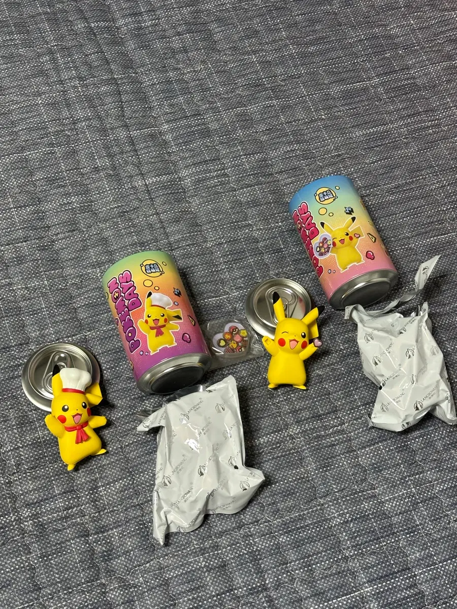 포켓몬스터 포켓몬데이즈 캔 피카츄 피규어