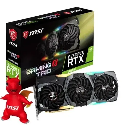 Msi Gaming X Trio RTX 2080 / 2080 Ti 그래픽카드 엔비디아 배그 롤 발로란트 게이밍