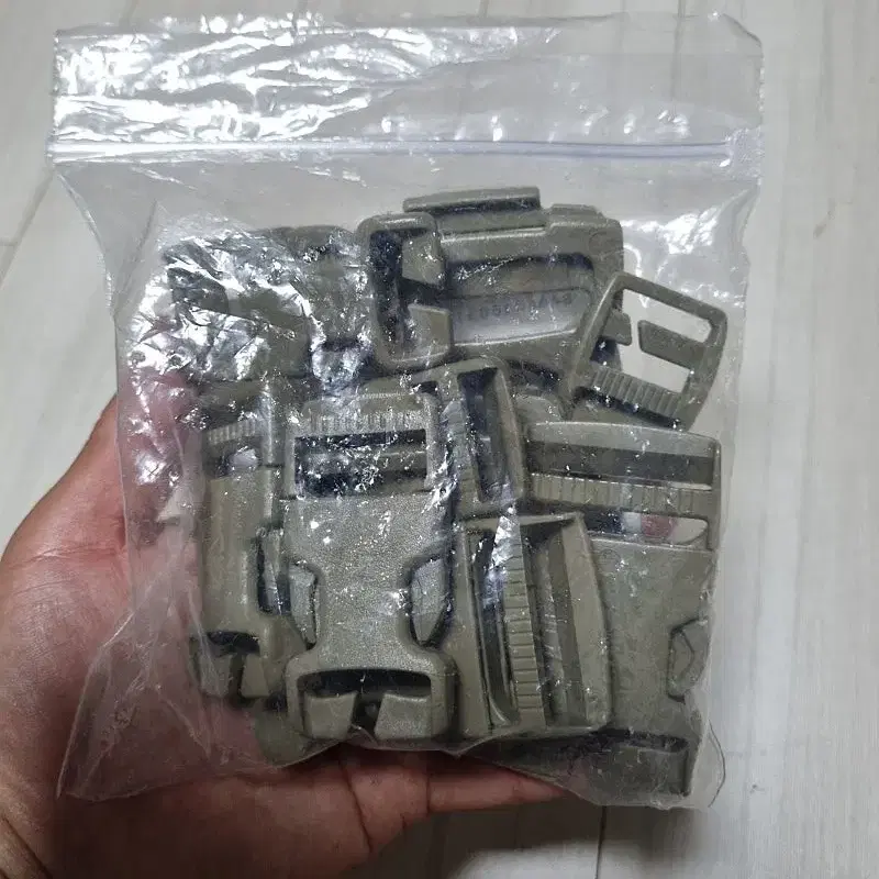 전술 벨트 버클 세트 카키색