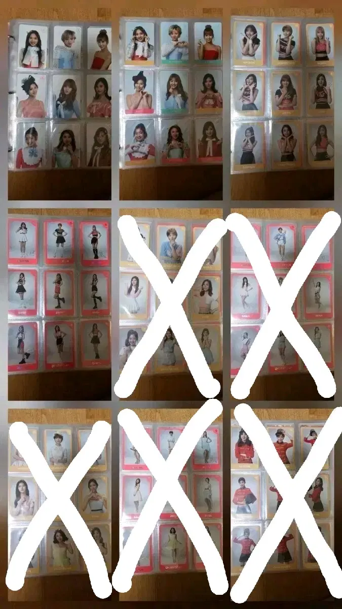 트와이스 포카 세트