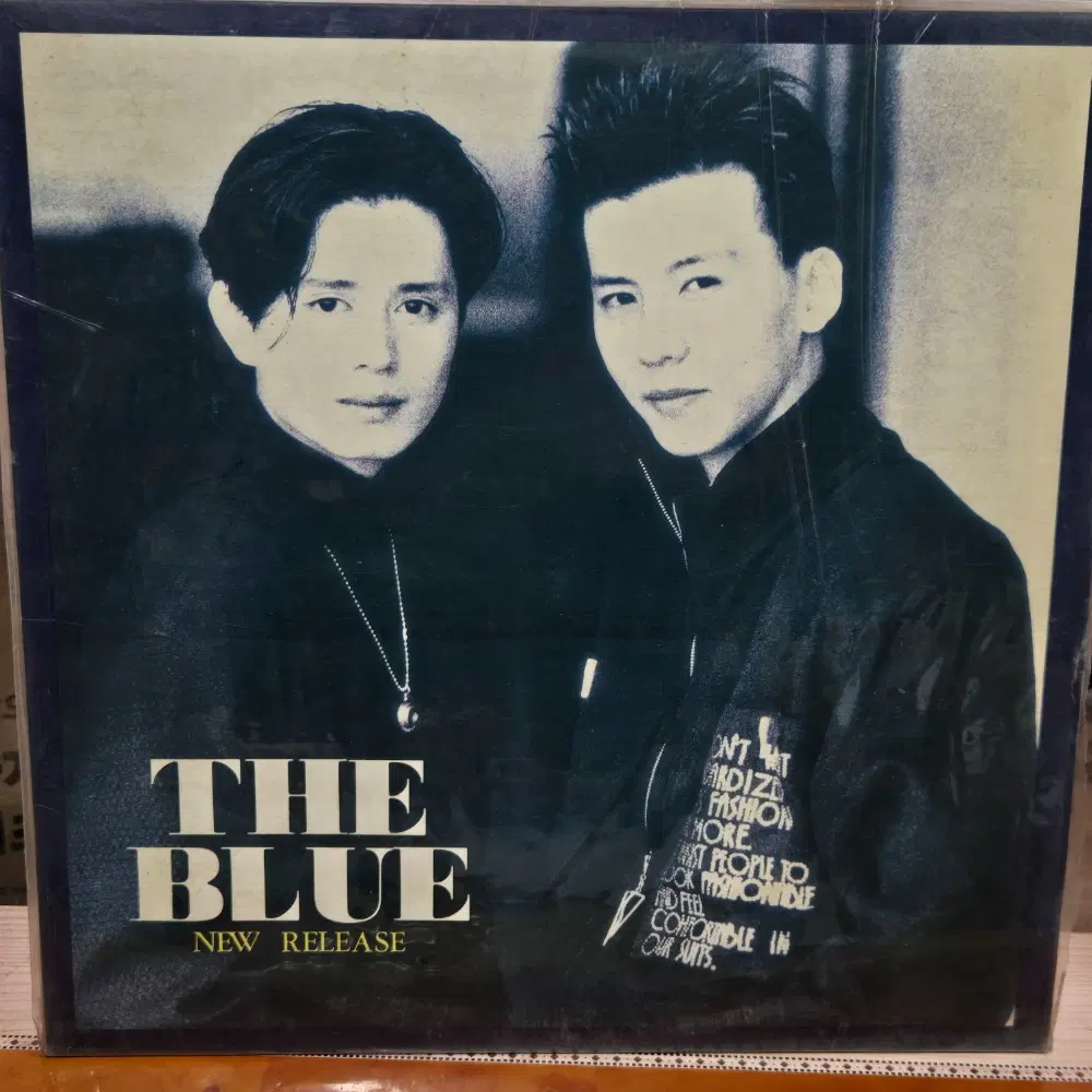 1-1145. LP음반 .THE BLUE 더불루 (NEW RELEASE)손지창.김민종.가요 팝 클래식 라이센스 중고음반