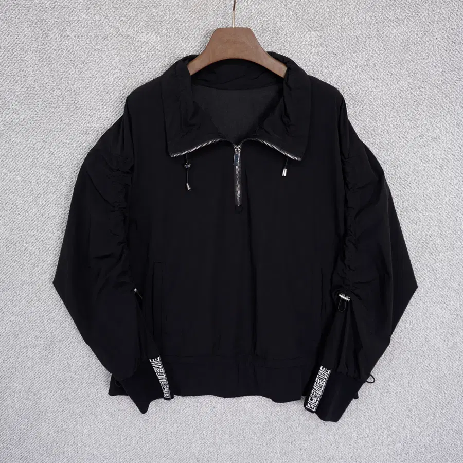 이상봉에디션 여성 셔링 페플럼 바람막이 티셔츠 77size