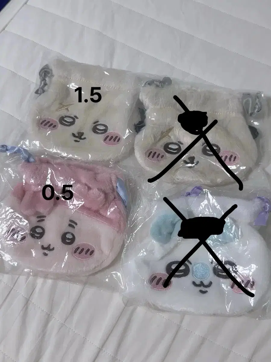 (캡슐/띠지O) 치이카와 랏코 카니 모몽가 후루혼야 페이스 파우치 양도