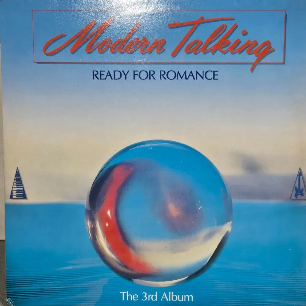 1-1128. LP음반 .MODERN TALKING. THE 3RD ALBUM (READY FOR ROMANCE).가요 팝 클래식 라이센스 중고음반