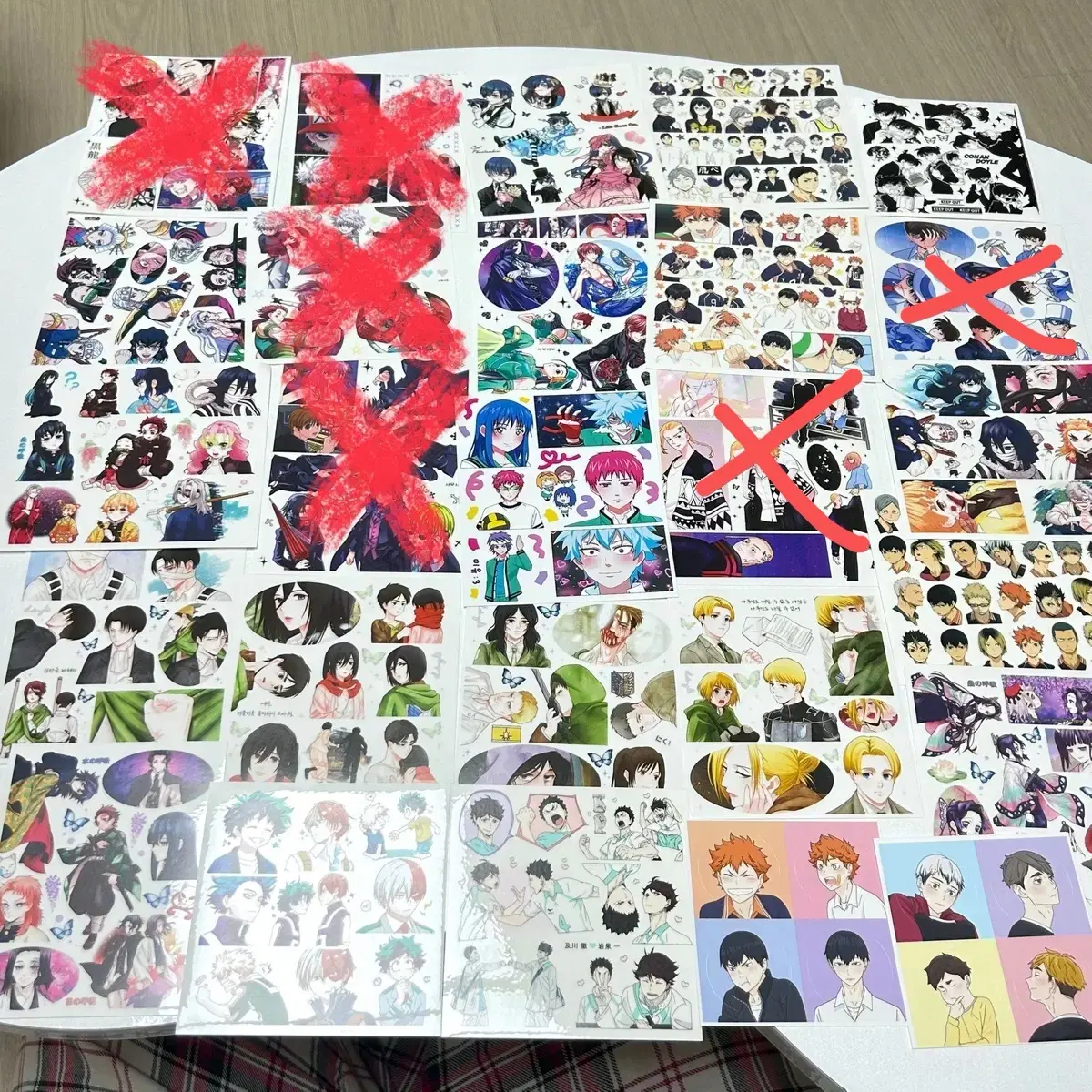 [200원] 원하는/고르는 애니 스티커 인스 인믹