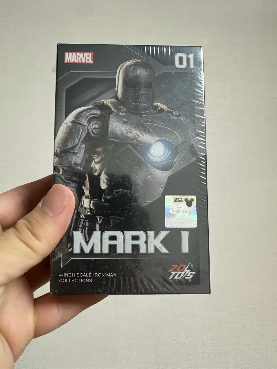 Zd toys 4인치 아이언맨 마크1