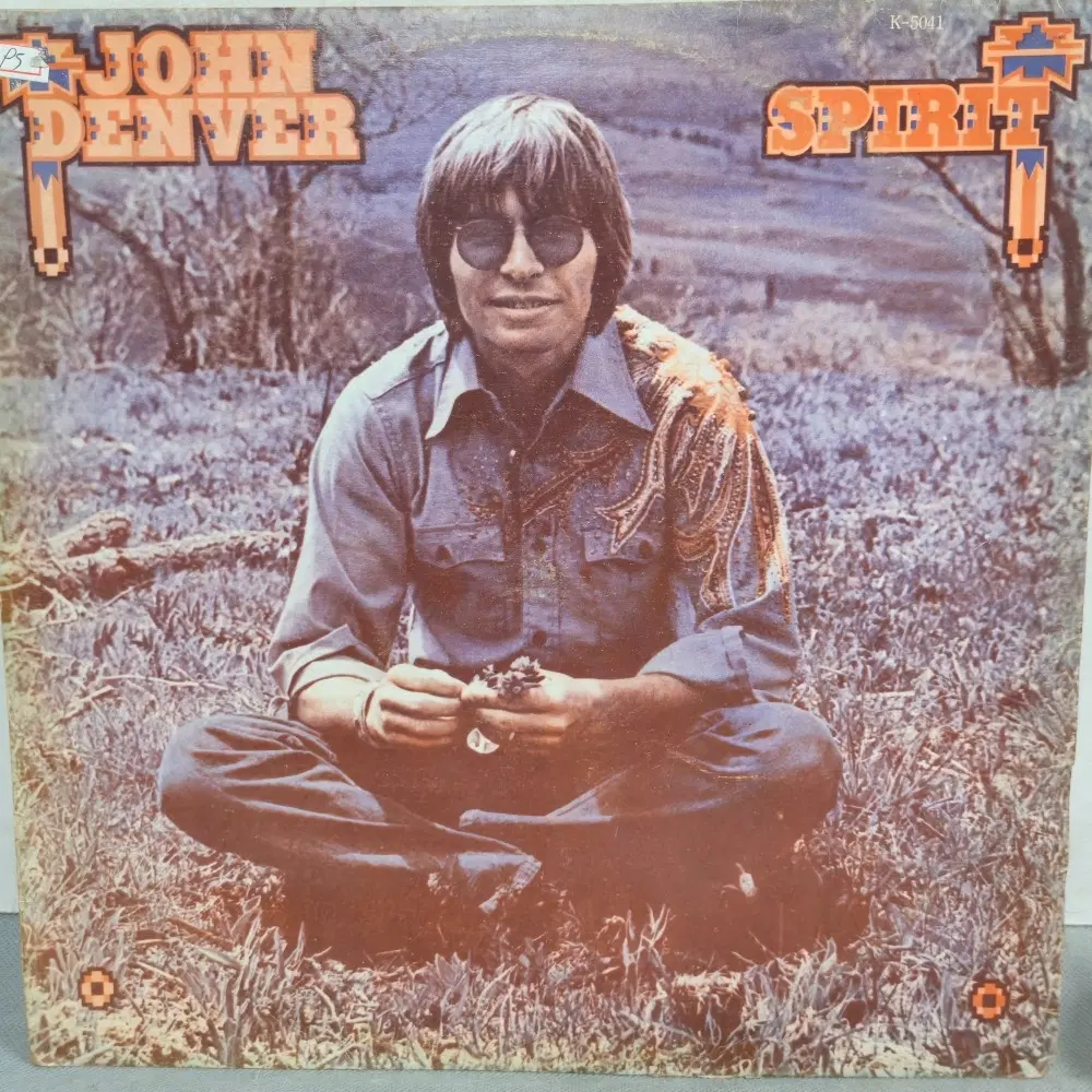 1-1111. LP음반 .JOHN DENVER (SPIRIT) 카피음반 .가요 팝 클래식 라이센스 중고음반
