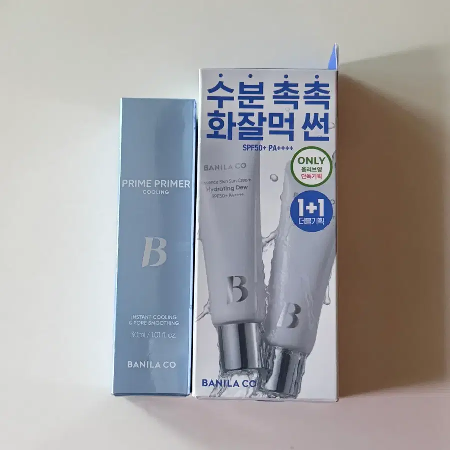 바닐라코 에센스 스킨 하이드레이팅 듀 선크림 / 프라이머
