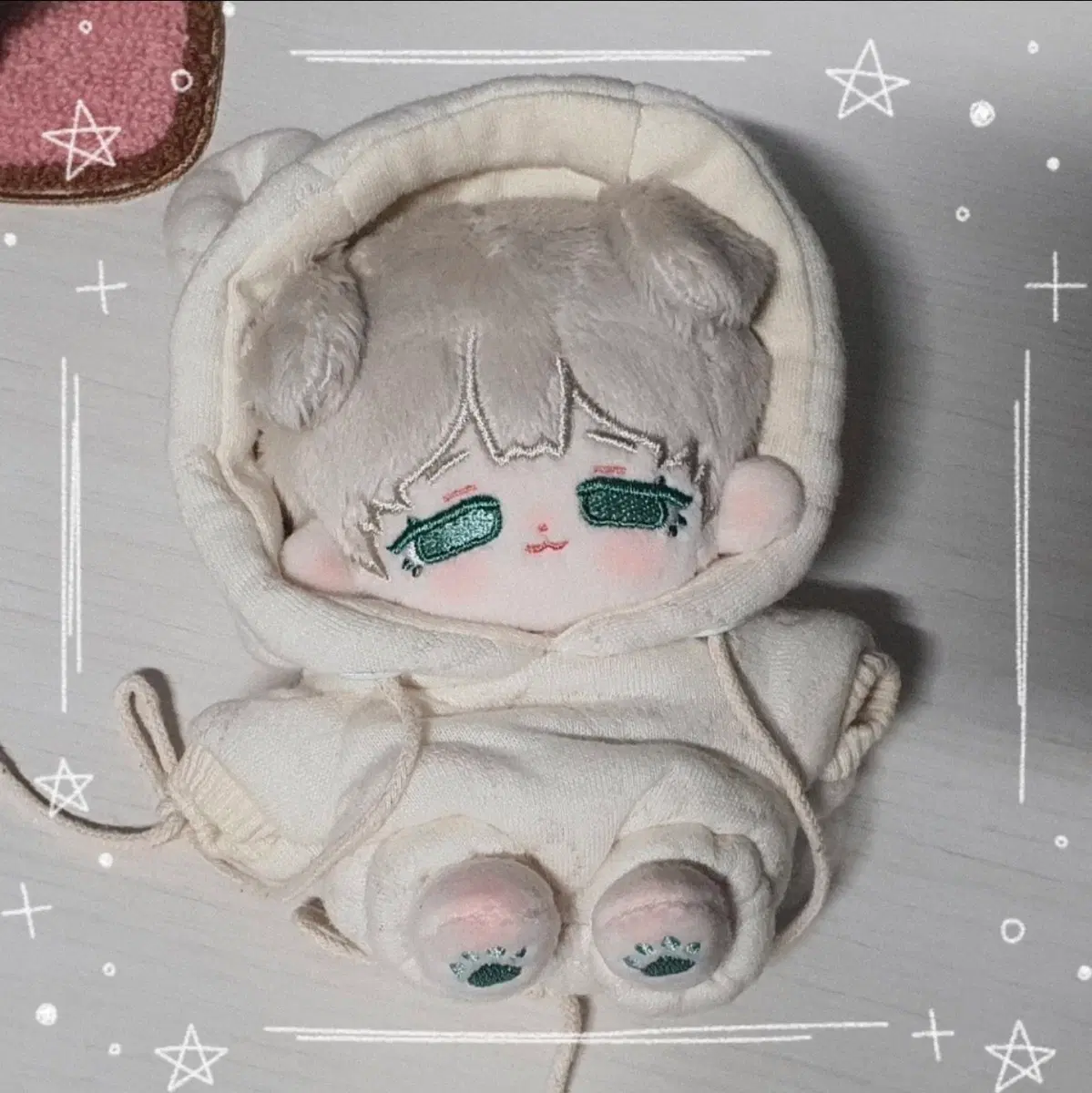 무속성 10cm 인형 피터 솜깅 댕댕이 강아지
