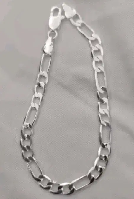 925 실버 체인 팔찌 20cm