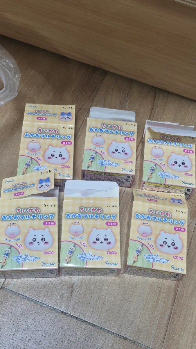 치이카와 오카오 멀티링 우사기 카니 모몽가 치이카와 하치와레 새상품