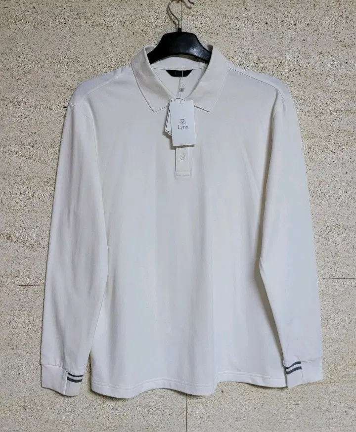 링스 골프 남성 PK조직 긴팔 카라 티셔츠 (새상품)