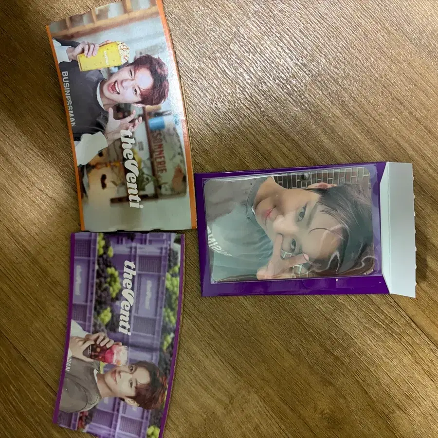 (단순개봉)더벤티 박지훈 포카