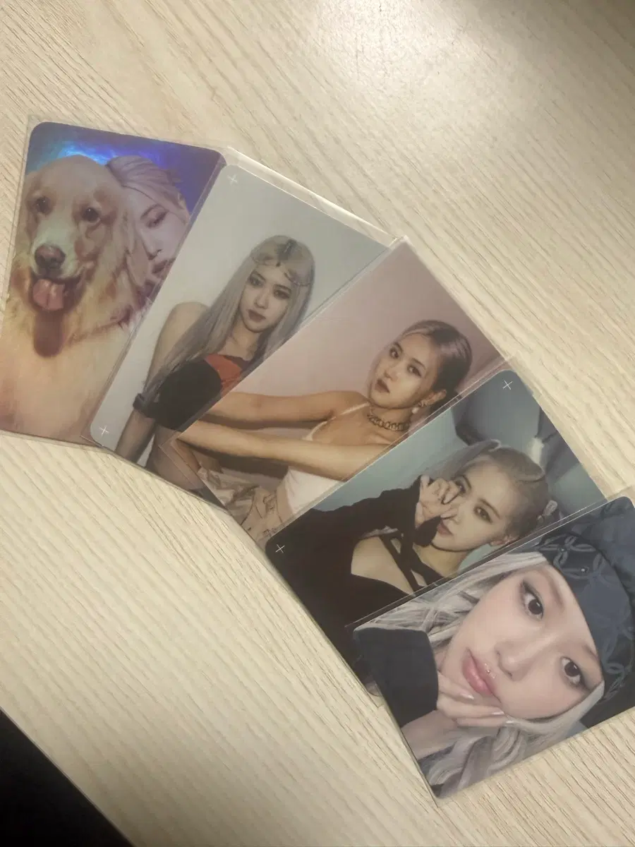 블랙핑크 로제 포카 판매