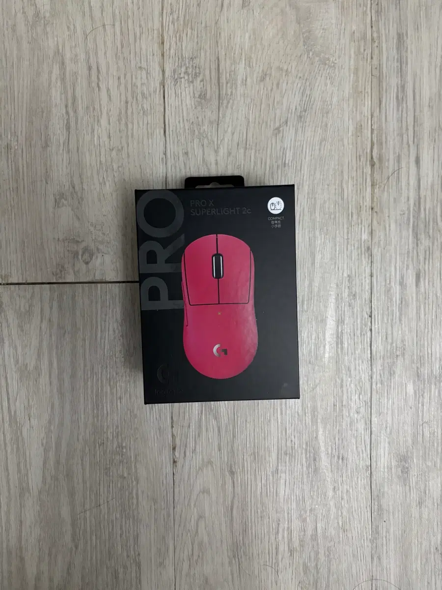 로지텍 PRO X SUPERLIGHT 2c 핑크